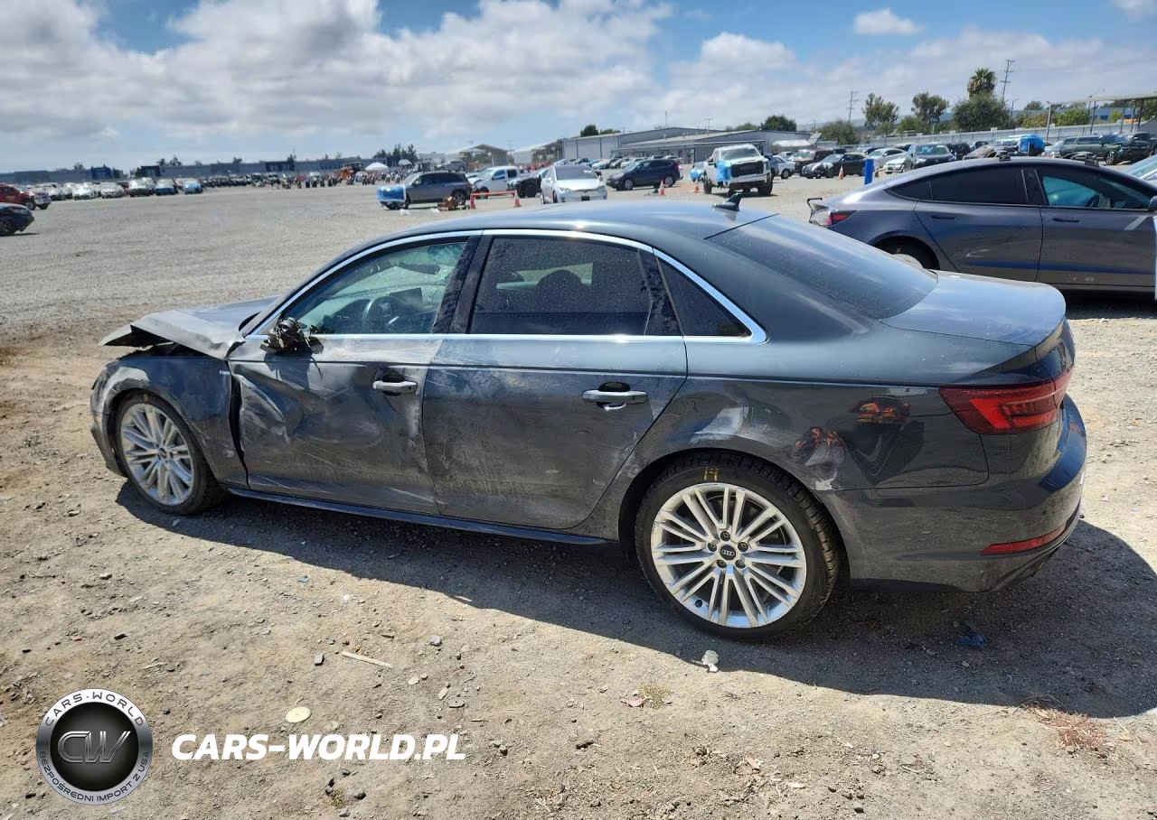 2018 Audi A4 Premium Plus VIN:WAUENAF43JA139927 - 2