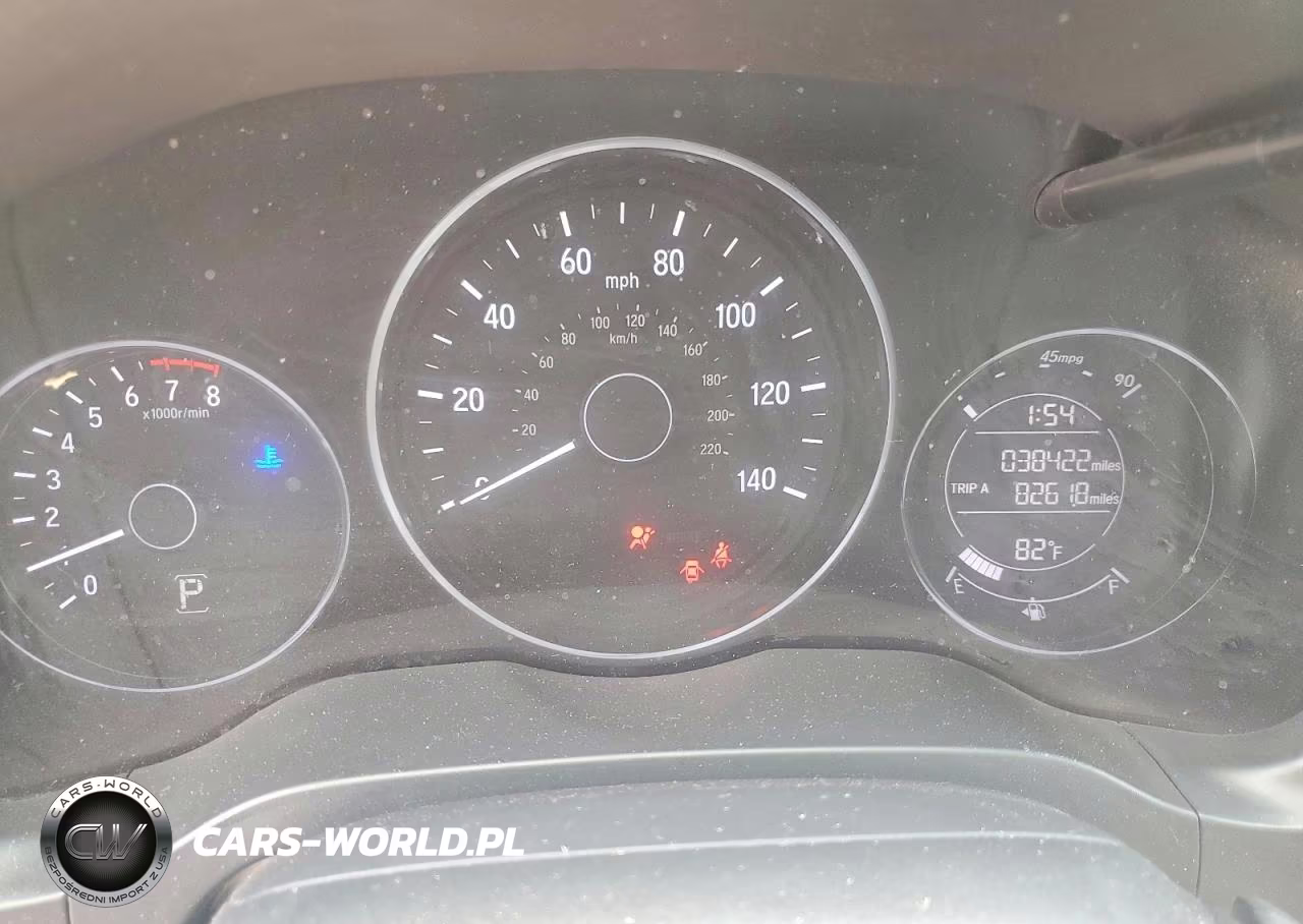 2020 Honda Hr-V Lx VIN:3CZRU6H38LM726844 - 9