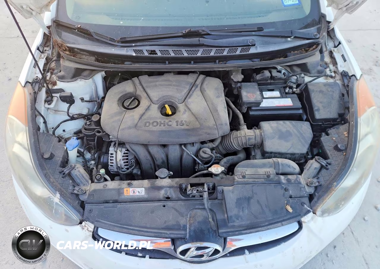2013 Hyundai Elantra Gls VIN:5NPDH4AE6DH279703 - 11