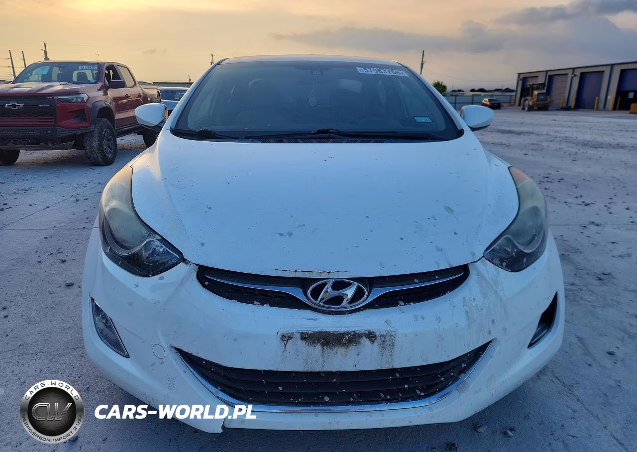 2013 Hyundai Elantra Gls VIN:5NPDH4AE6DH279703 - 5