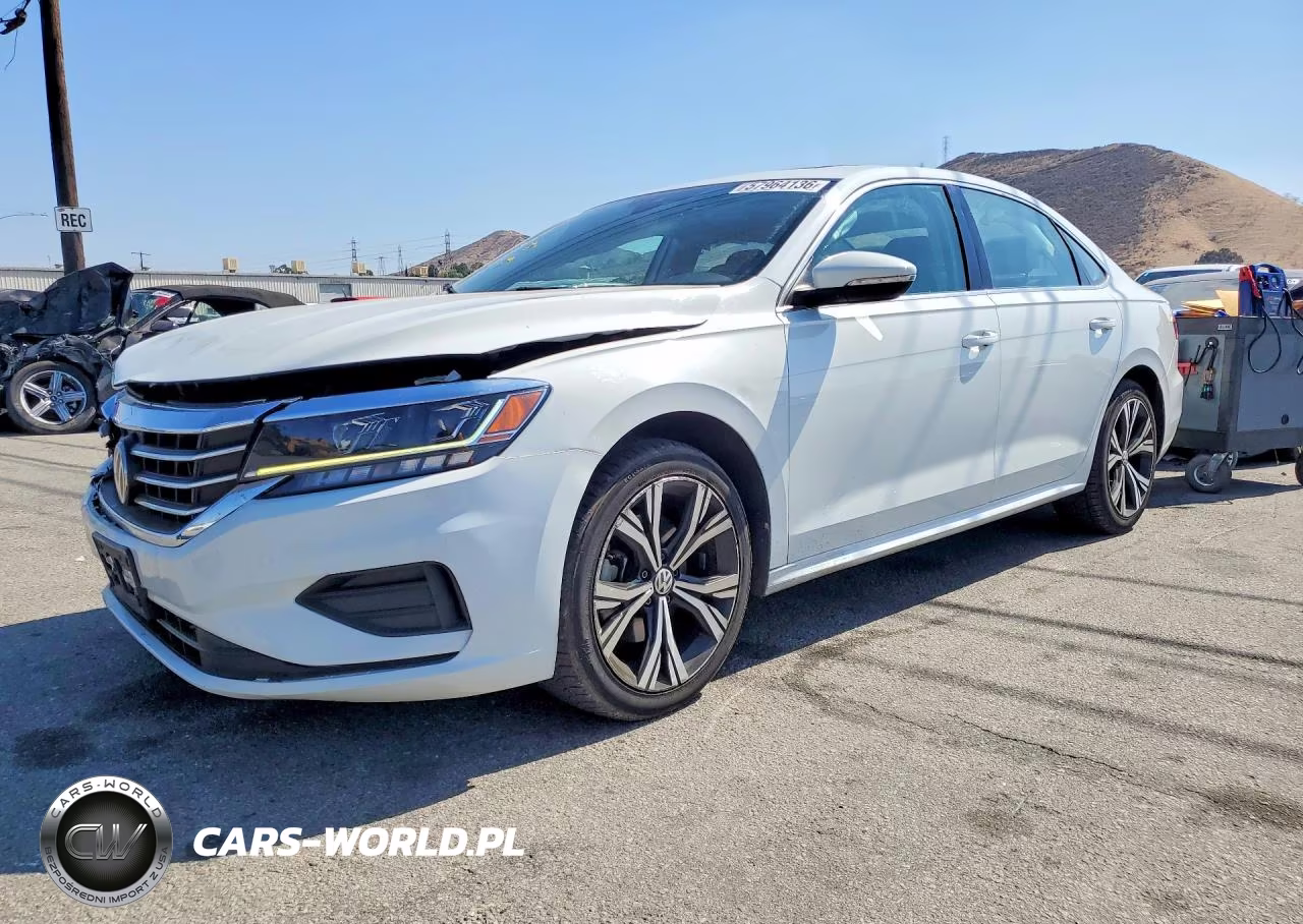 2021 Volkswagen Passat Se VIN:1VWSA7A33MC009073 - 1