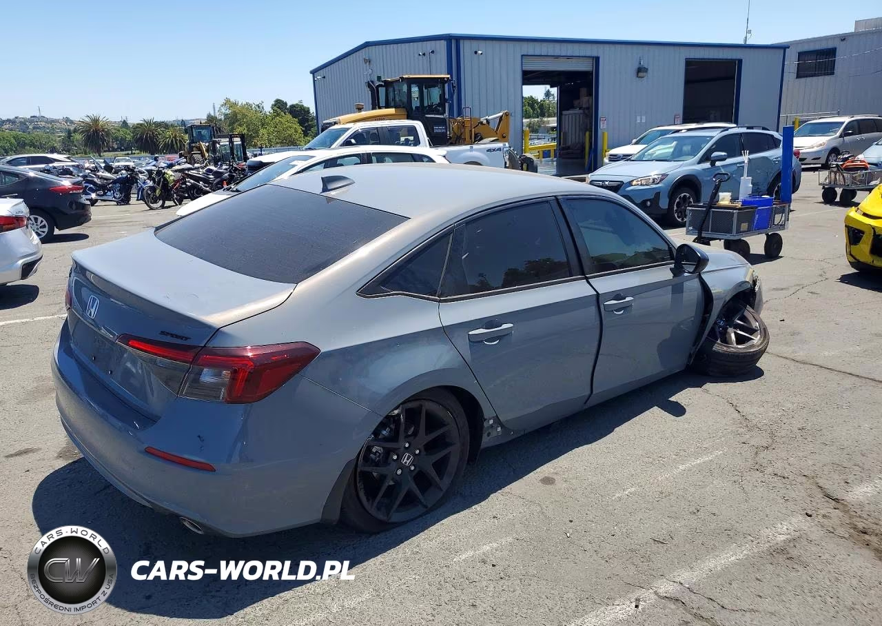 2026 Honda Civic Sport VIN:2HGFE2F55TH538124 - 3