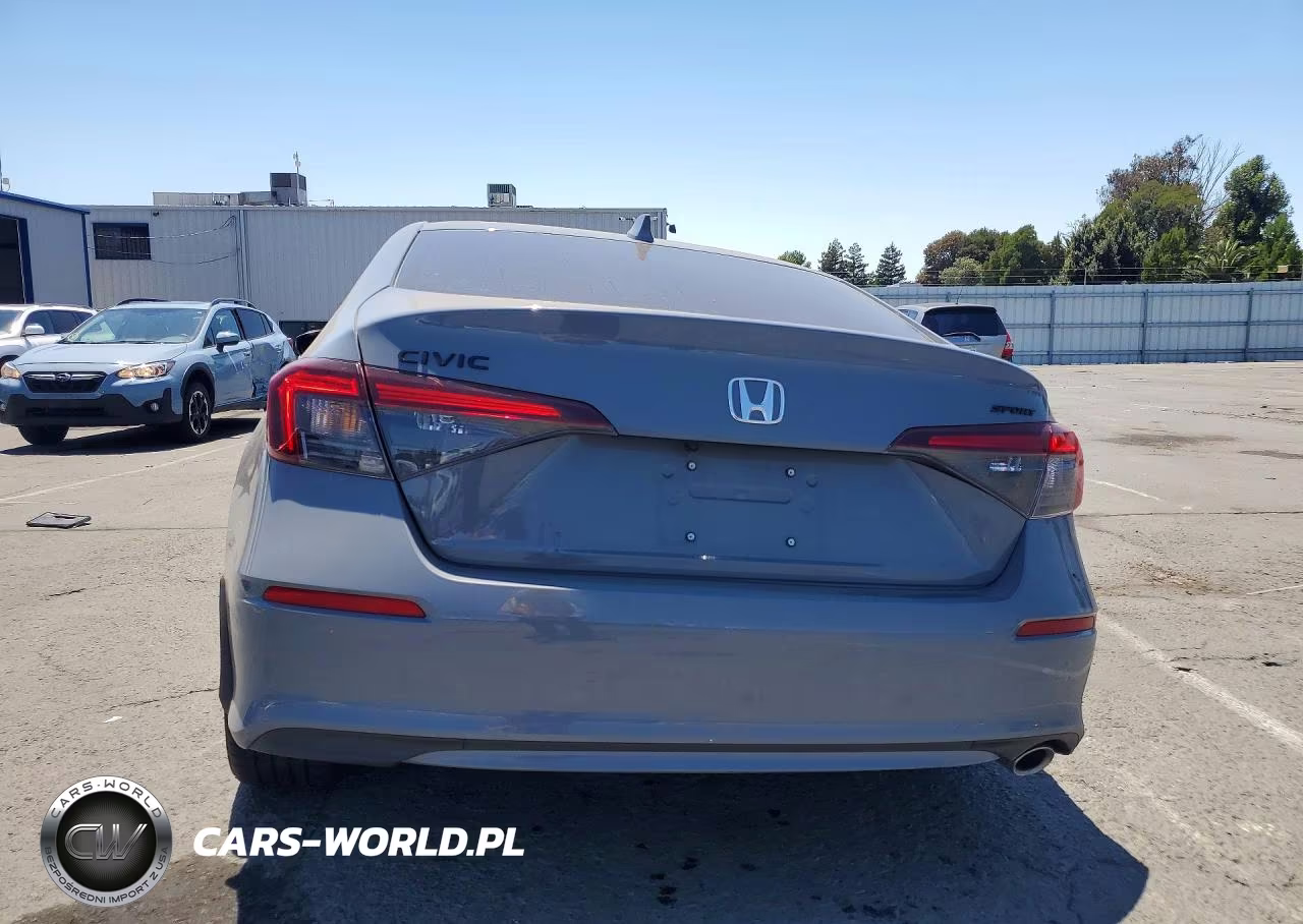 2026 Honda Civic Sport VIN:2HGFE2F55TH538124 - 6