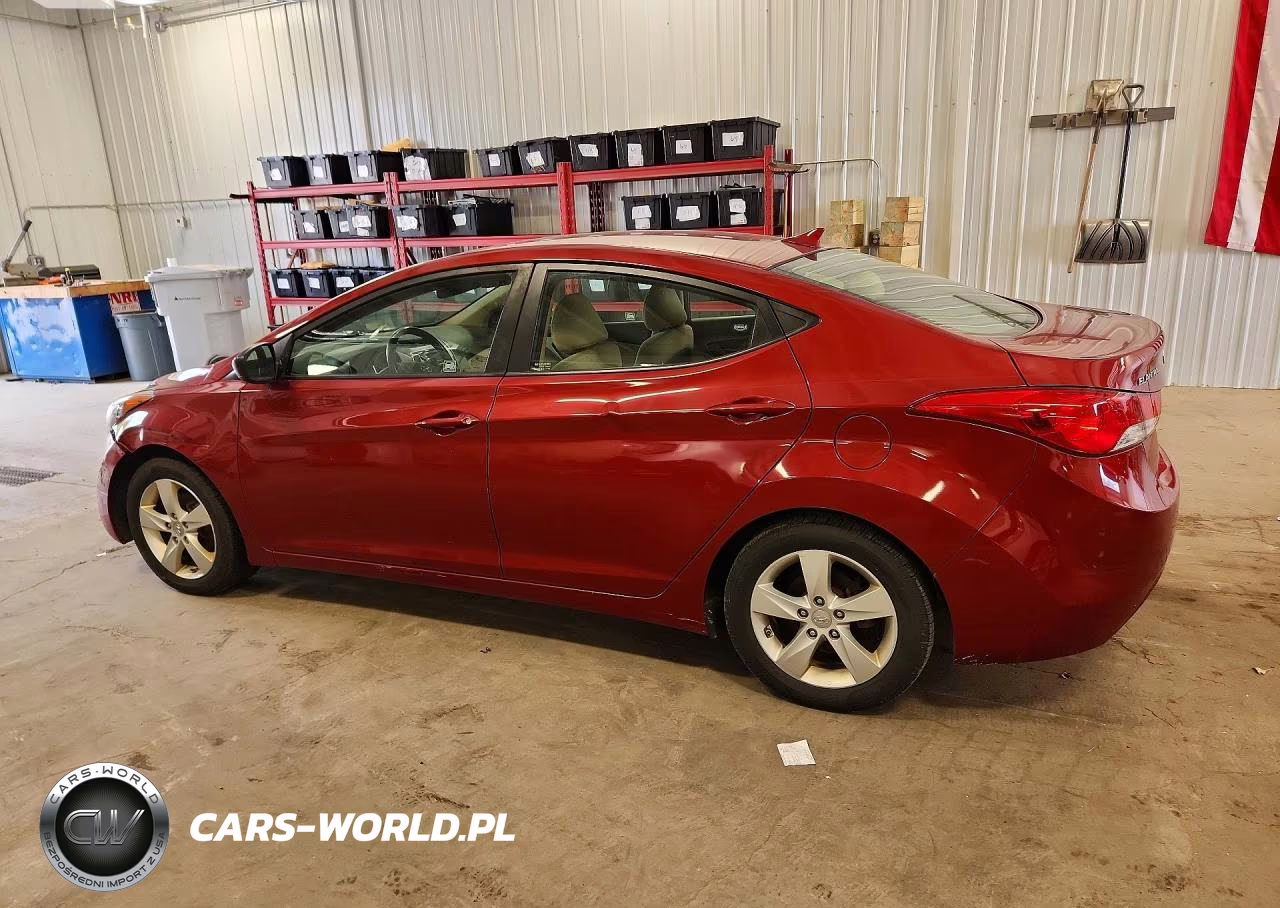 2012 Hyundai Elantra Gls (Ulsan Plant) VIN:KMHDH4AE2CU420282 - 2
