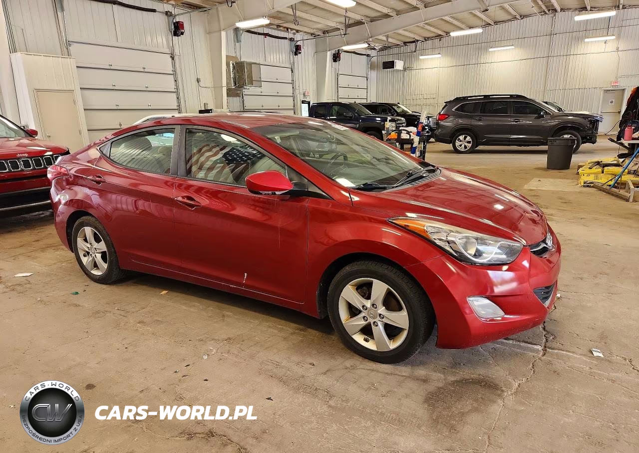 2012 Hyundai Elantra Gls (Ulsan Plant) VIN:KMHDH4AE2CU420282 - 4