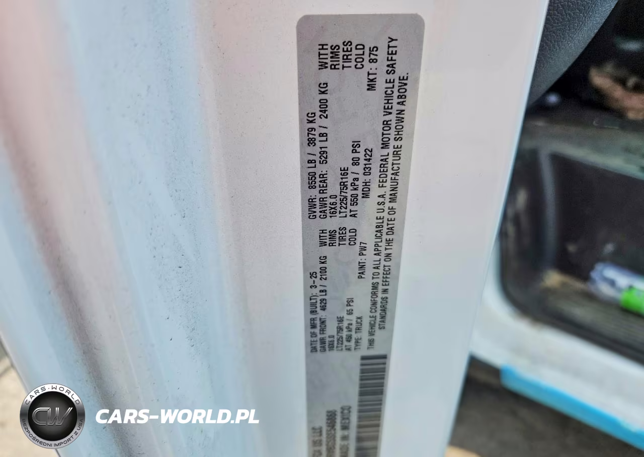 2025 Ram Promaster 1500 1500 High VIN:3C6LRVBG5SE546868 - 13