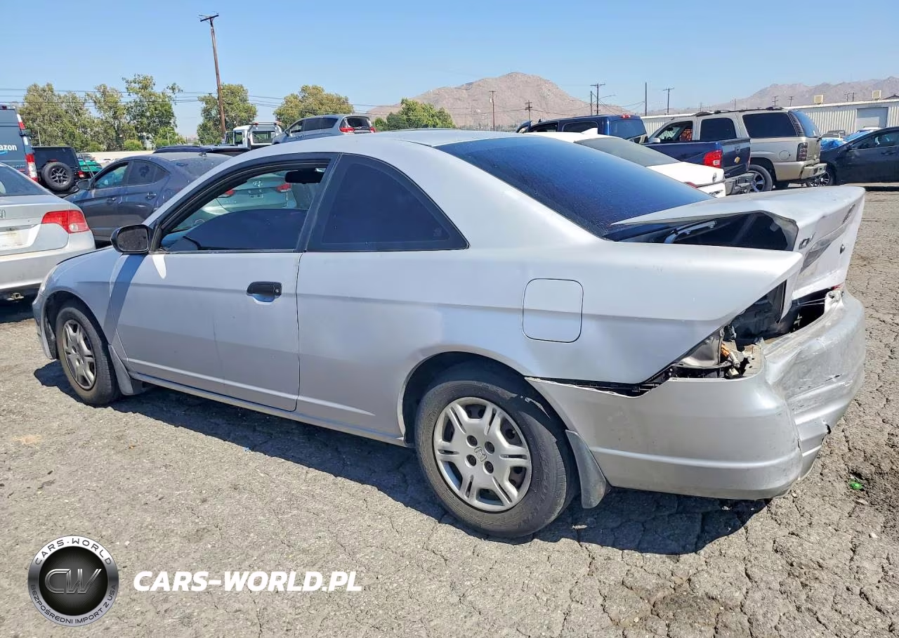 2001 Honda Civic Lx VIN:1HGEM22551L007252 - 2