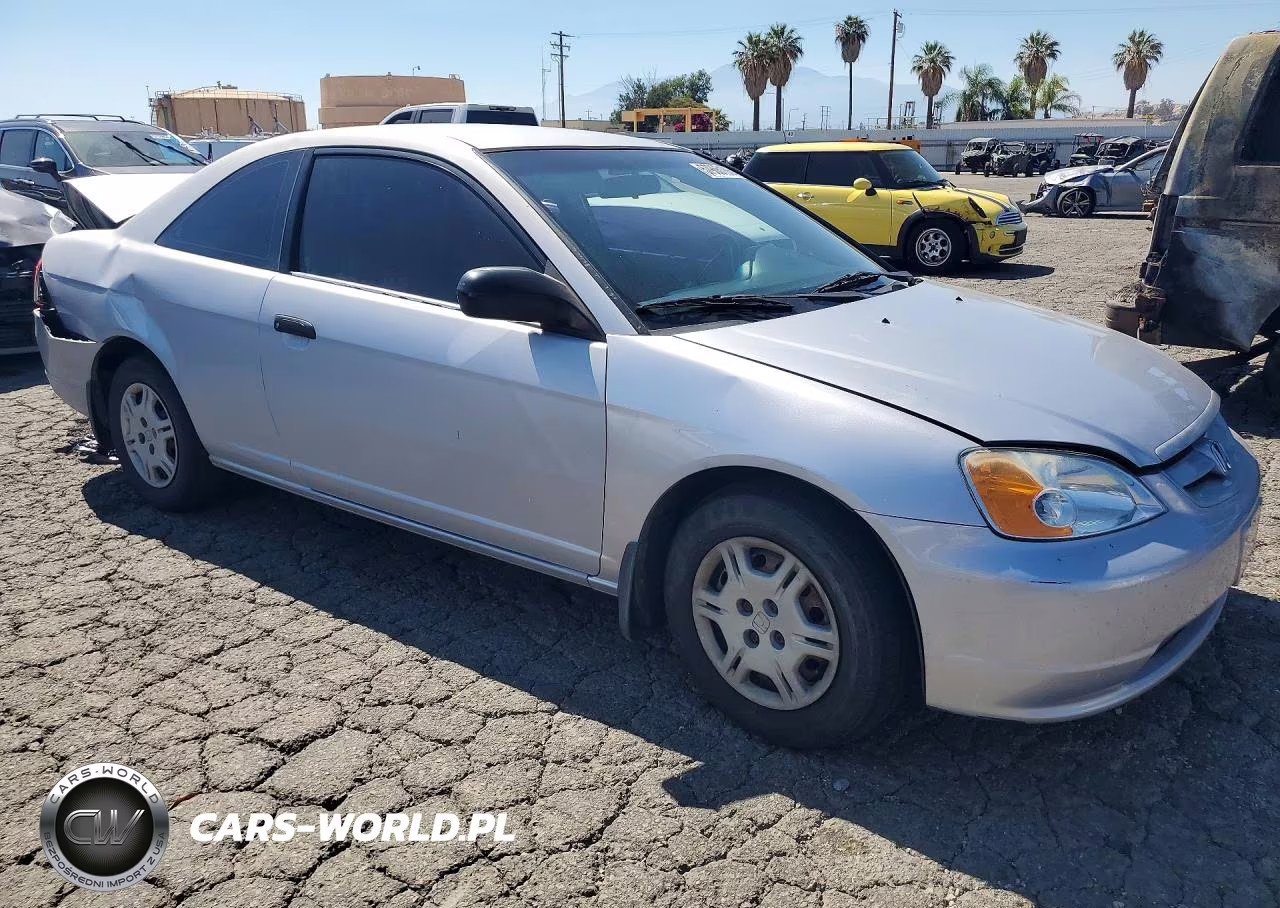 2001 Honda Civic Lx VIN:1HGEM22551L007252 - 4