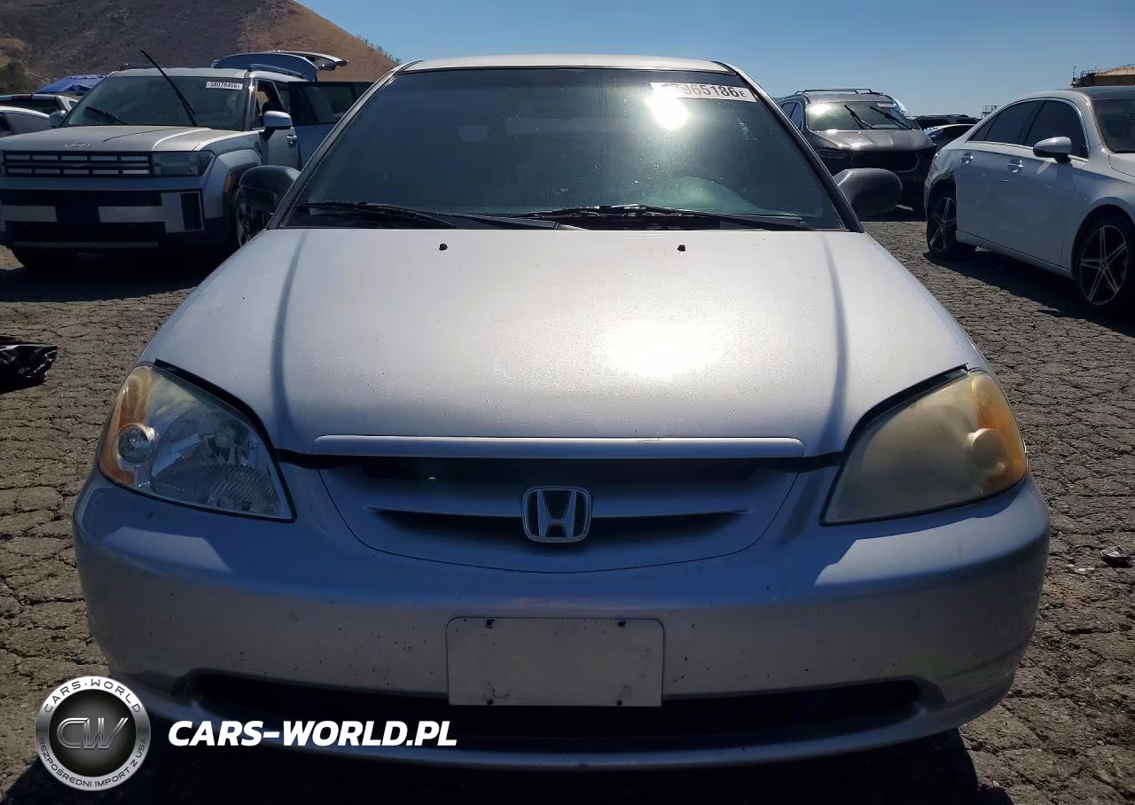 2001 Honda Civic Lx VIN:1HGEM22551L007252 - 5