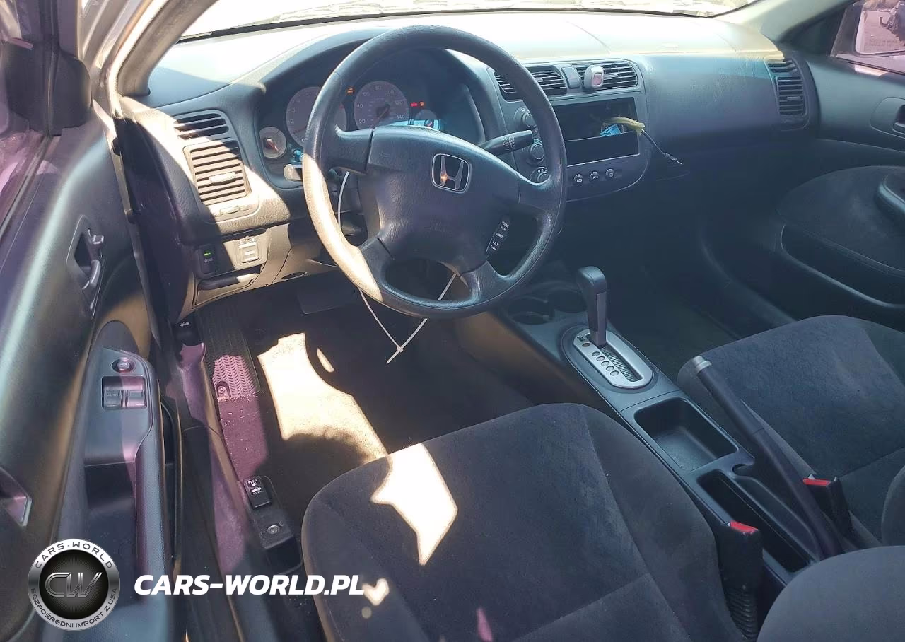 2001 Honda Civic Lx VIN:1HGEM22551L007252 - 8