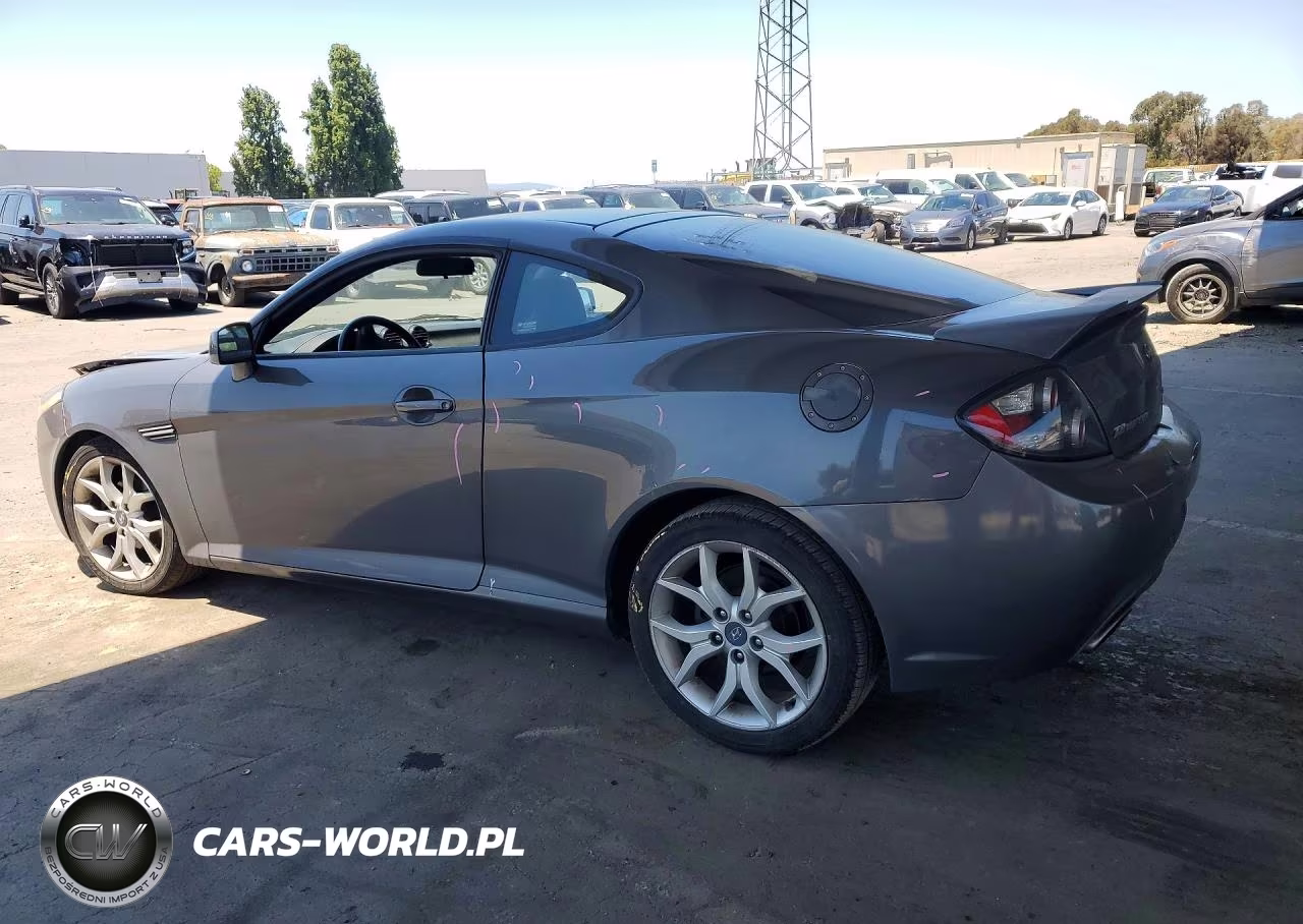2007 Hyundai Tiburon Gt VIN:KMHHN66F77U237425 - 2