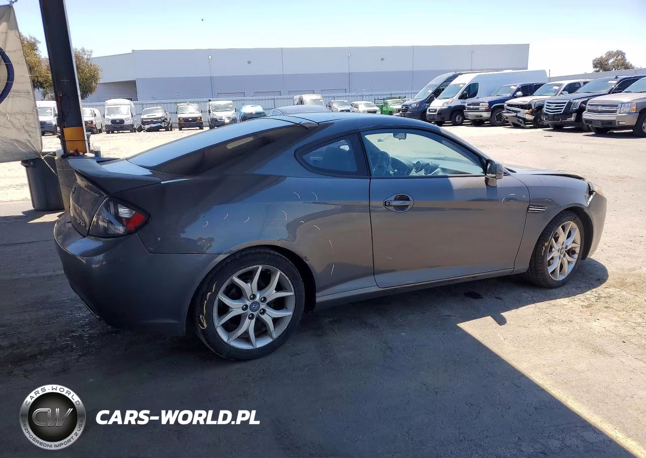2007 Hyundai Tiburon Gt VIN:KMHHN66F77U237425 - 3