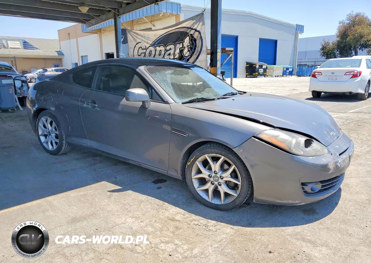 2007 Hyundai Tiburon Gt VIN:KMHHN66F77U237425 - 4