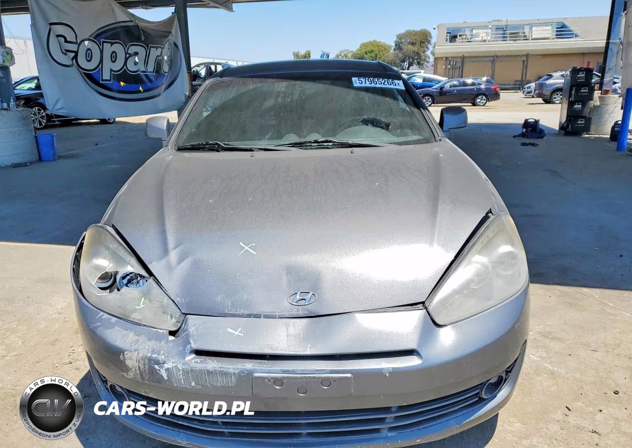 2007 Hyundai Tiburon Gt VIN:KMHHN66F77U237425 - 5