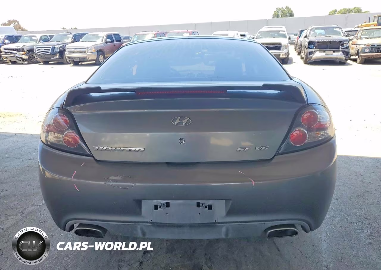 2007 Hyundai Tiburon Gt VIN:KMHHN66F77U237425 - 6