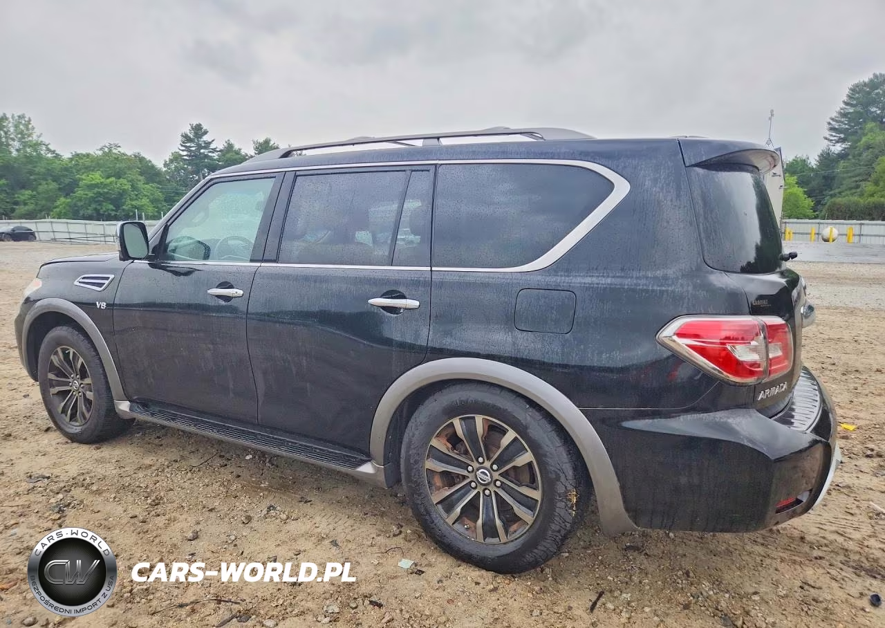 2017 Nissan Armada Platinum VIN:JN8AY2NE5H9704252 - 2