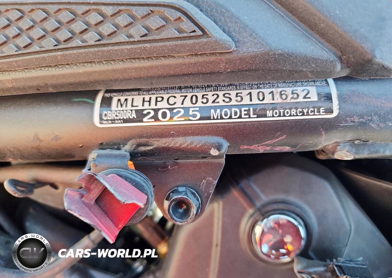 2025 Honda Cbr500 Ra VIN:MLHPC7052S5101652 - 9