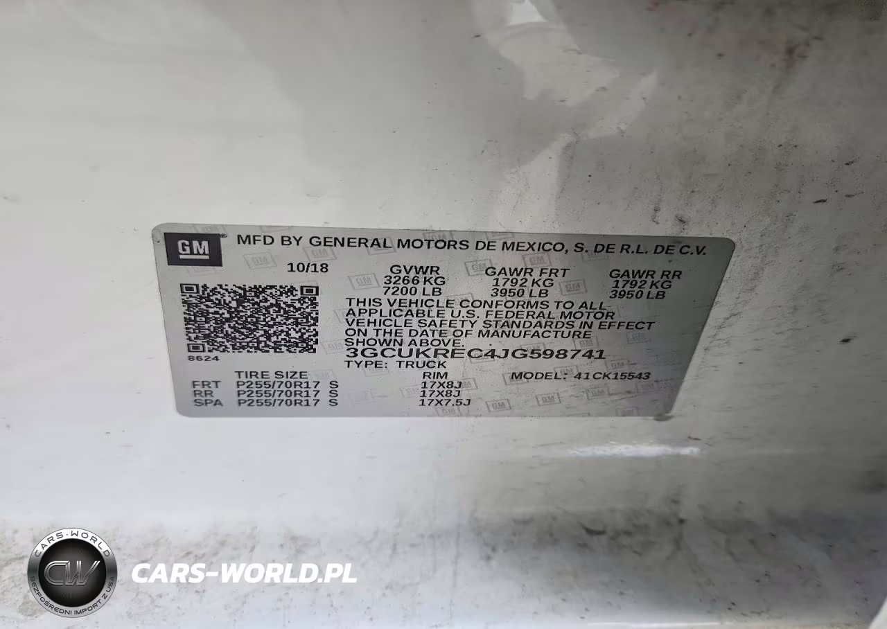 2018 Chevrolet Silverado K1500 Lt VIN:3GCUKREC4JG598741 - 12