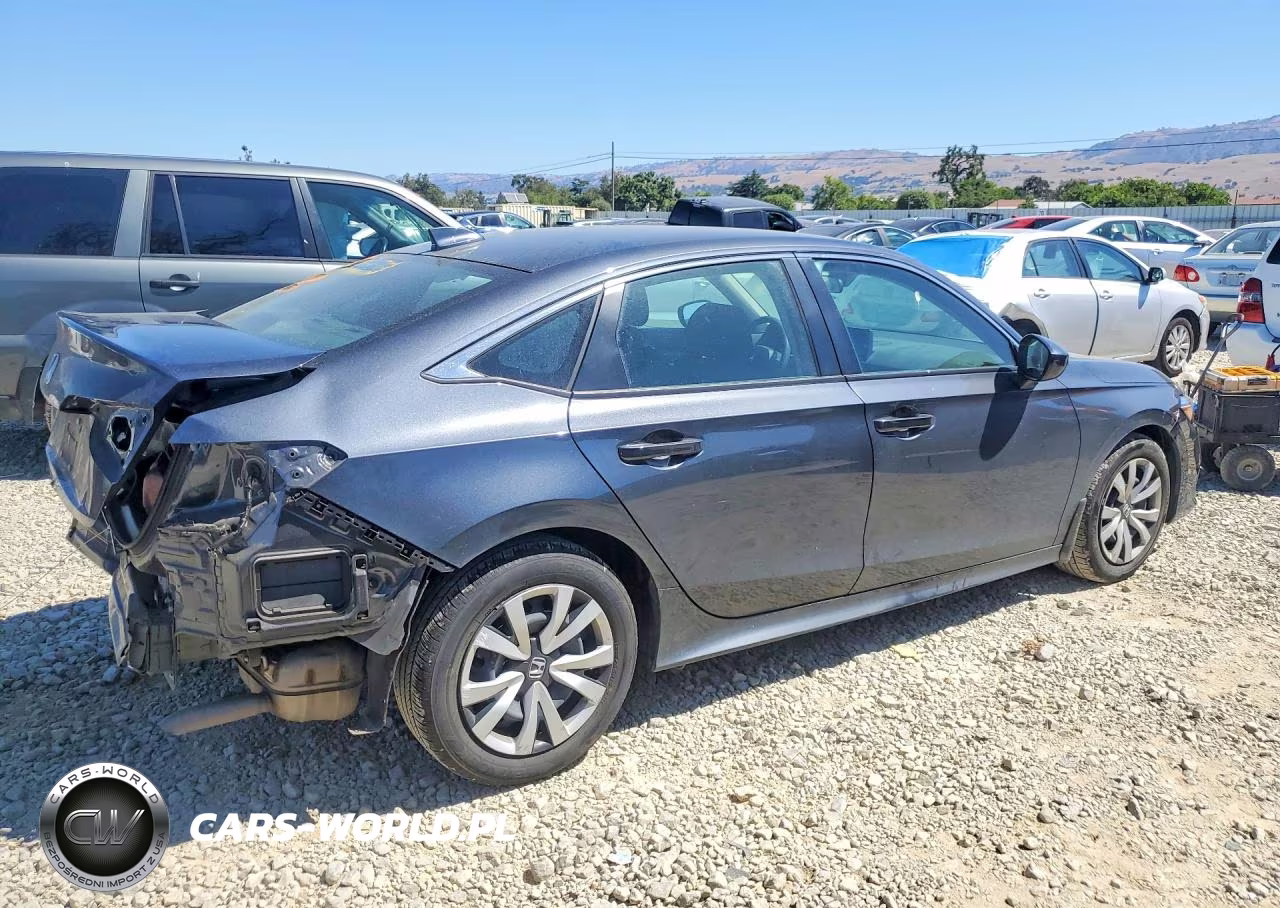 2024 Honda Civic Lx VIN:2HGFE2F24RH530417 - 3