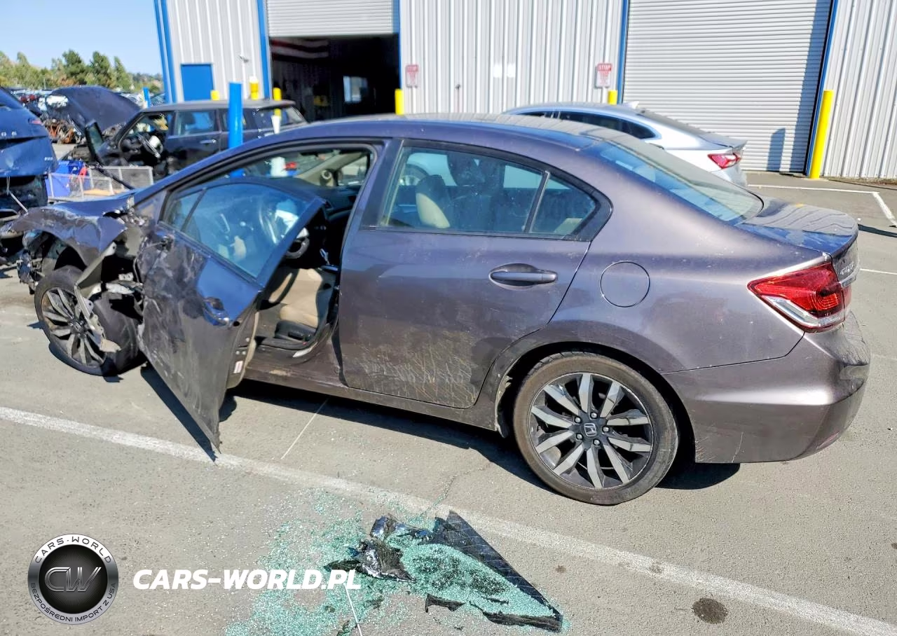 2015 Honda Civic Exl VIN:19XFB2F92FE204711 - 2