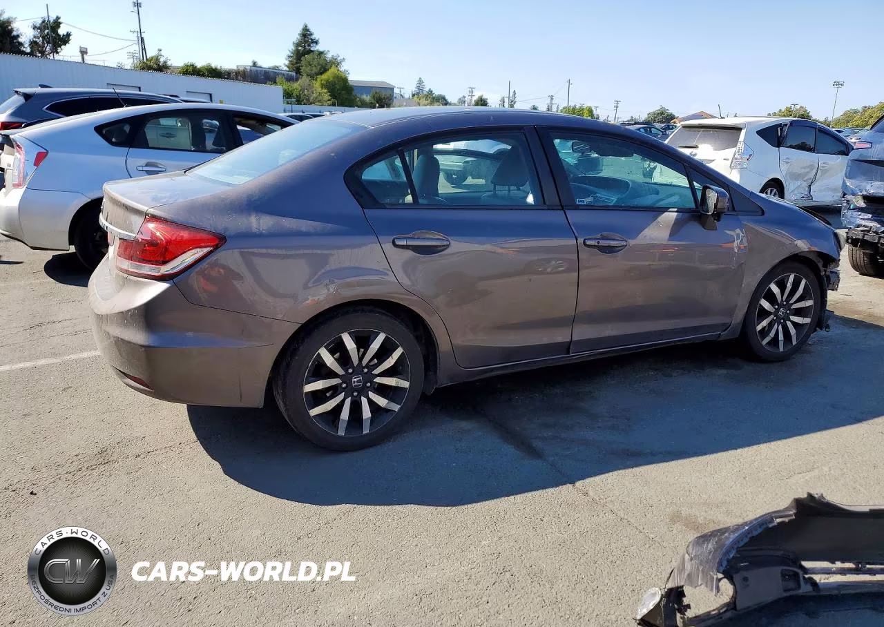 2015 Honda Civic Exl VIN:19XFB2F92FE204711 - 3