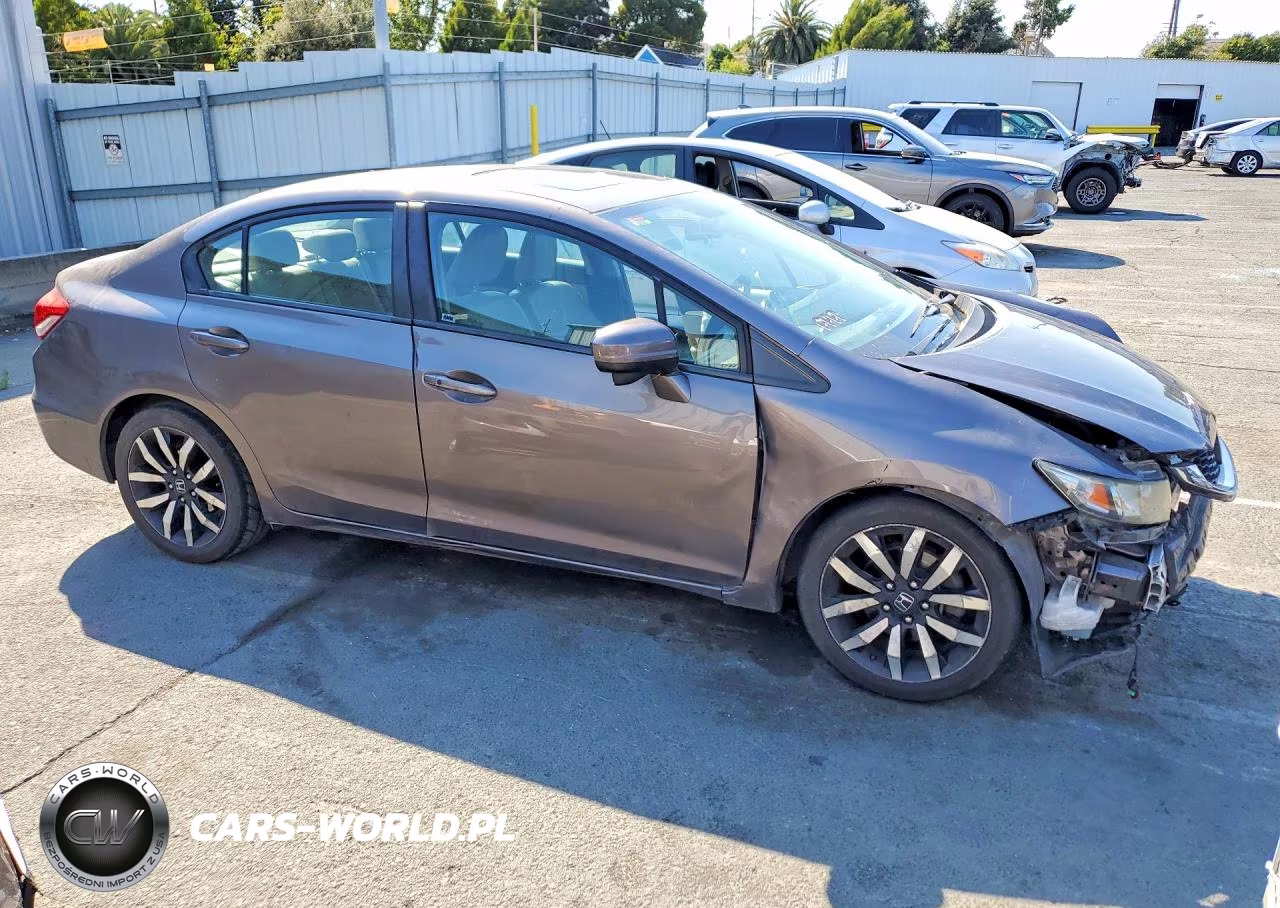 2015 Honda Civic Exl VIN:19XFB2F92FE204711 - 4