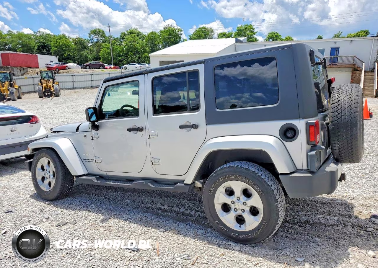 2008 Jeep Wrangler Unlimited Sahara VIN:1J8GA59188L504822 - 2