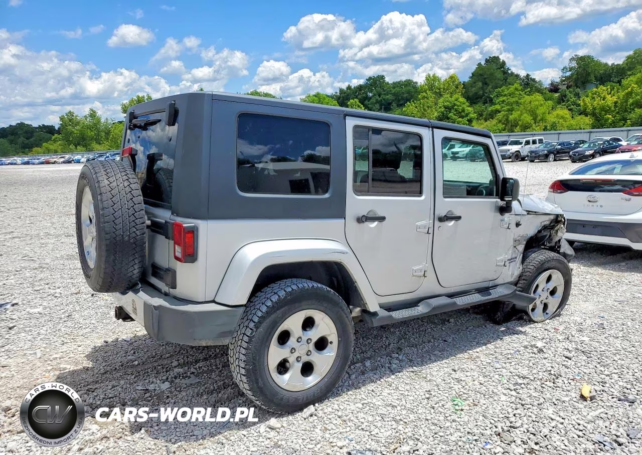 2008 Jeep Wrangler Unlimited Sahara VIN:1J8GA59188L504822 - 3