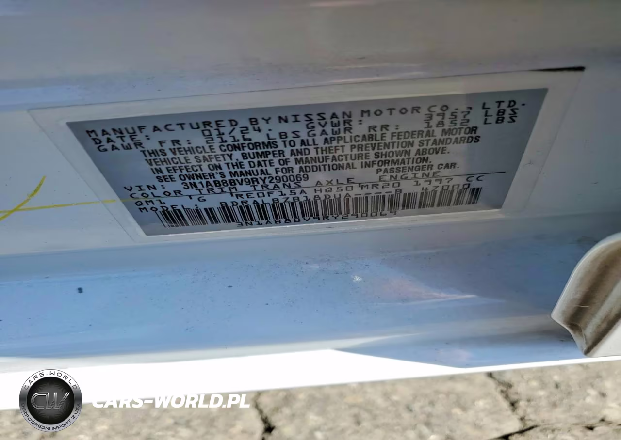 2024 Nissan Sentra S VIN:3N1AB8BV9RY290069 - 12
