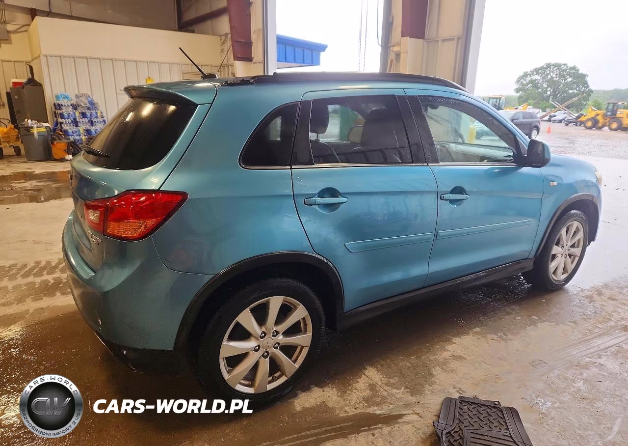 2014 Mitsubishi Outlander Sport Se VIN:4A4AP4AU2EE016339 - 3