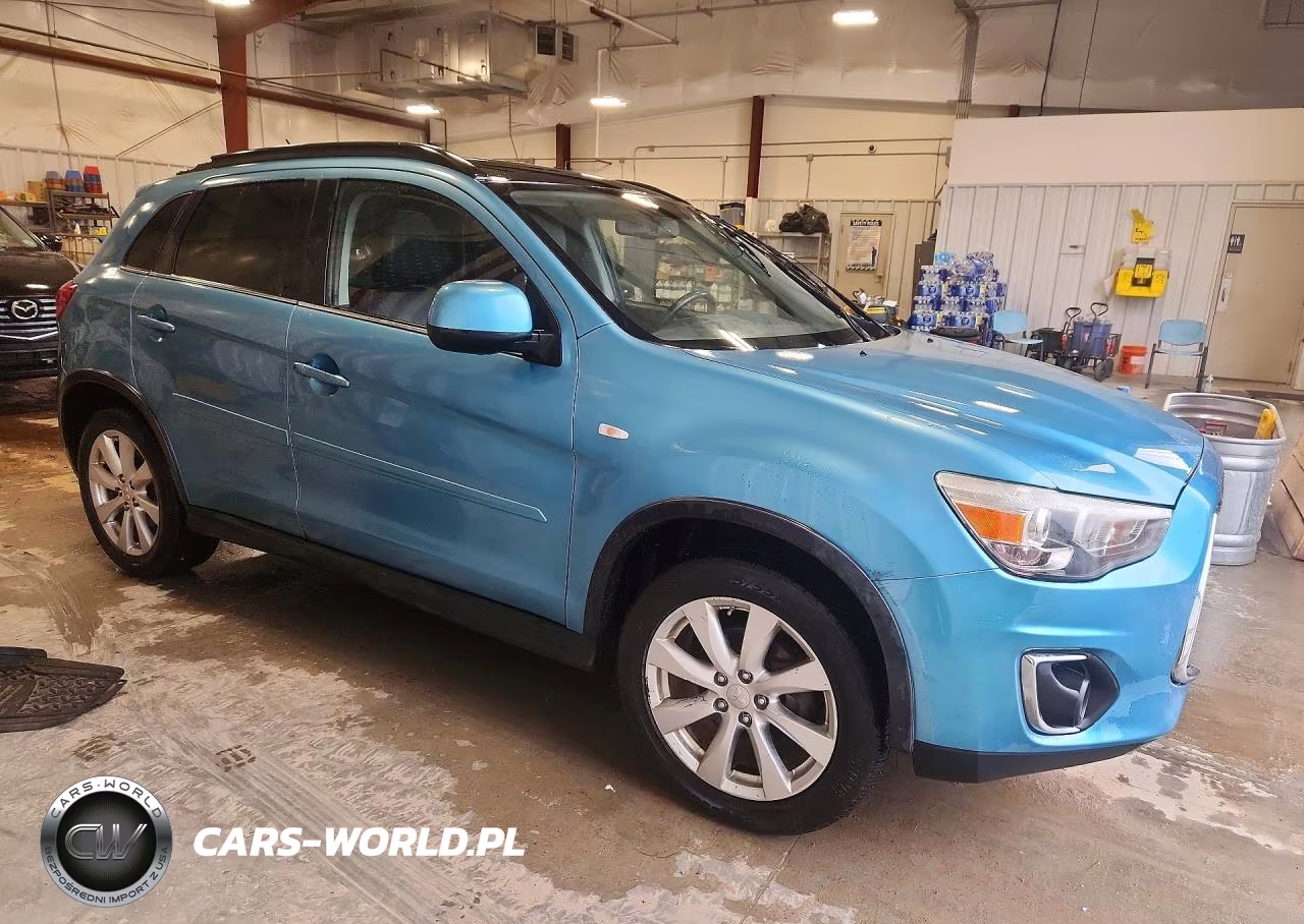 2014 Mitsubishi Outlander Sport Se VIN:4A4AP4AU2EE016339 - 4