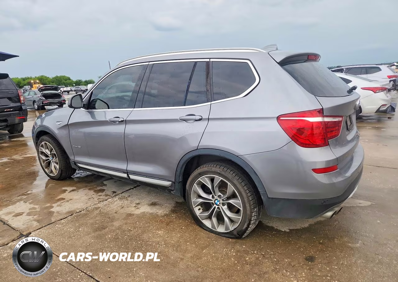 2016 BMW X3 xDrive28I VIN:5UXWX9C53G0D90203 - 2