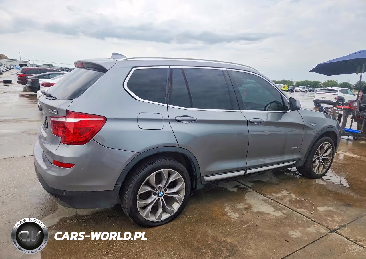 2016 BMW X3 xDrive28I VIN:5UXWX9C53G0D90203 - 3