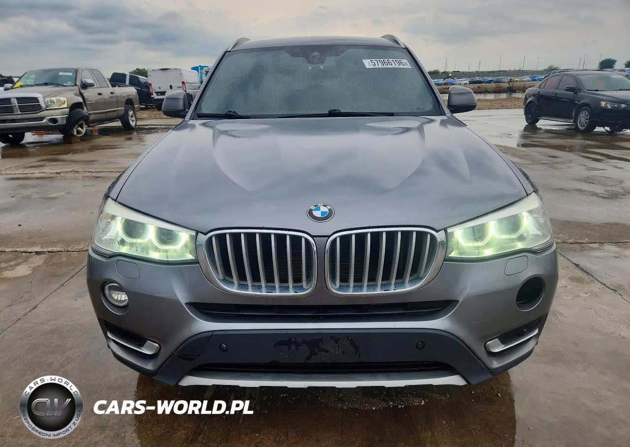 2016 BMW X3 xDrive28I VIN:5UXWX9C53G0D90203 - 5