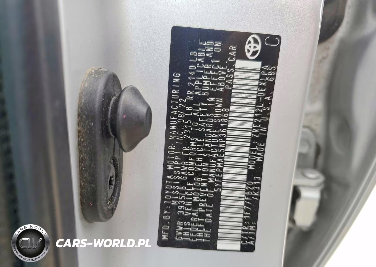 2022 Toyota Corolla Le VIN:5YFEPMAE5NP361868 - 12