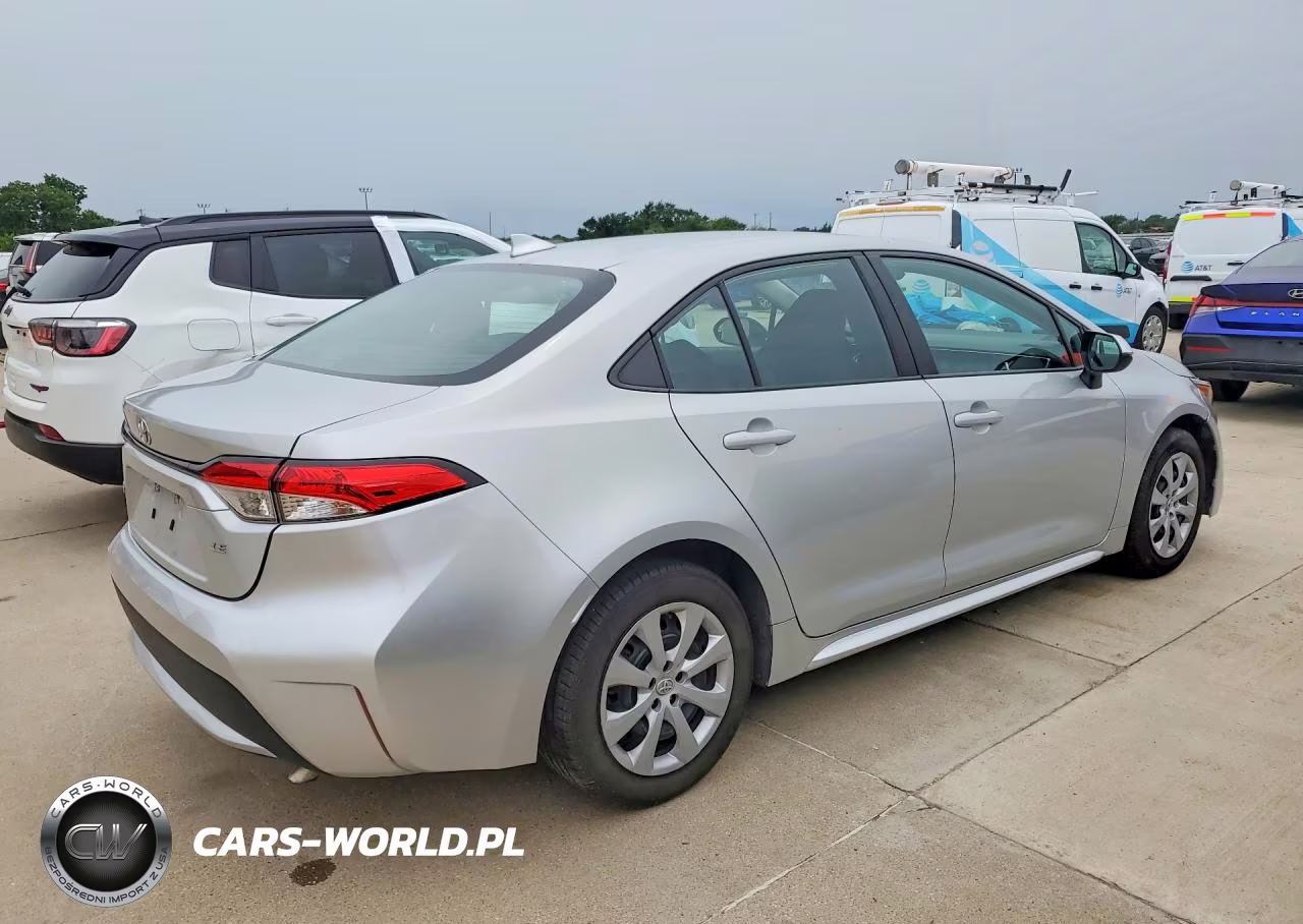 2022 Toyota Corolla Le VIN:5YFEPMAE5NP361868 - 3