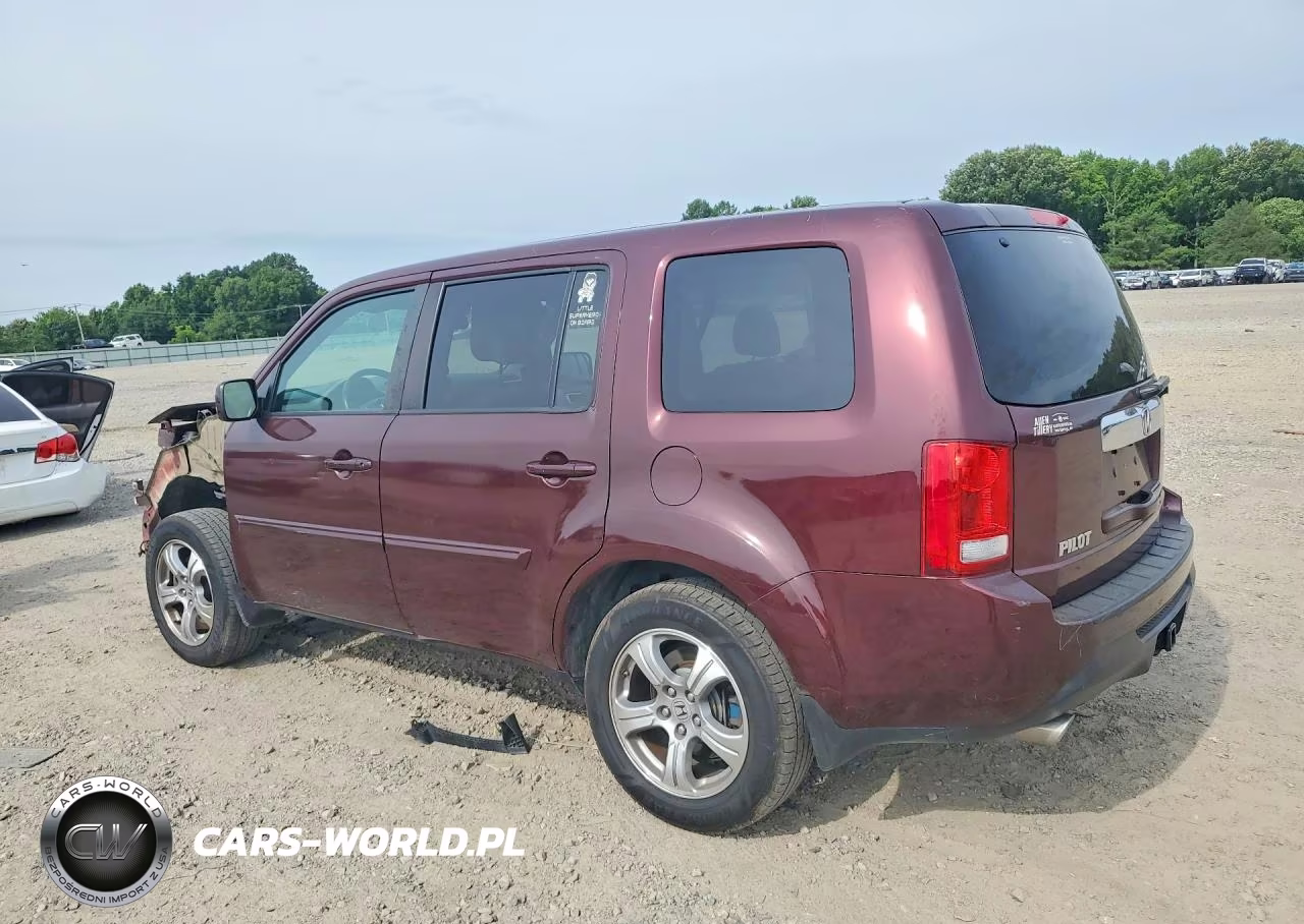 2014 Honda Pilot Ex-L VIN:5FNYF3H71EB009643 - 2