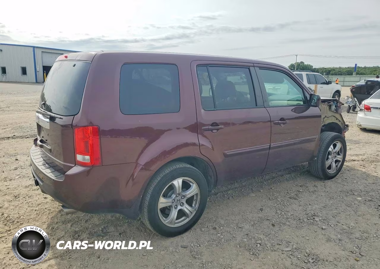 2014 Honda Pilot Ex-L VIN:5FNYF3H71EB009643 - 3
