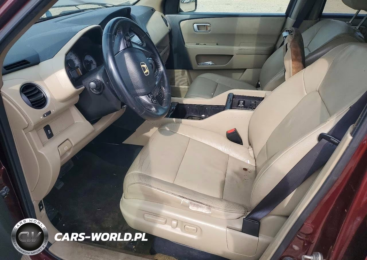 2014 Honda Pilot Ex-L VIN:5FNYF3H71EB009643 - 7