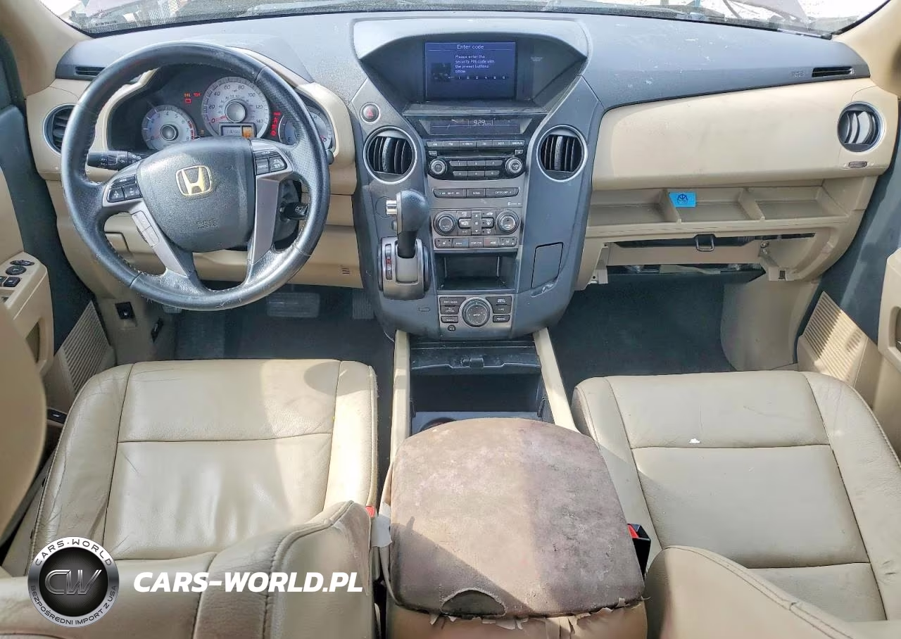 2014 Honda Pilot Ex-L VIN:5FNYF3H71EB009643 - 8