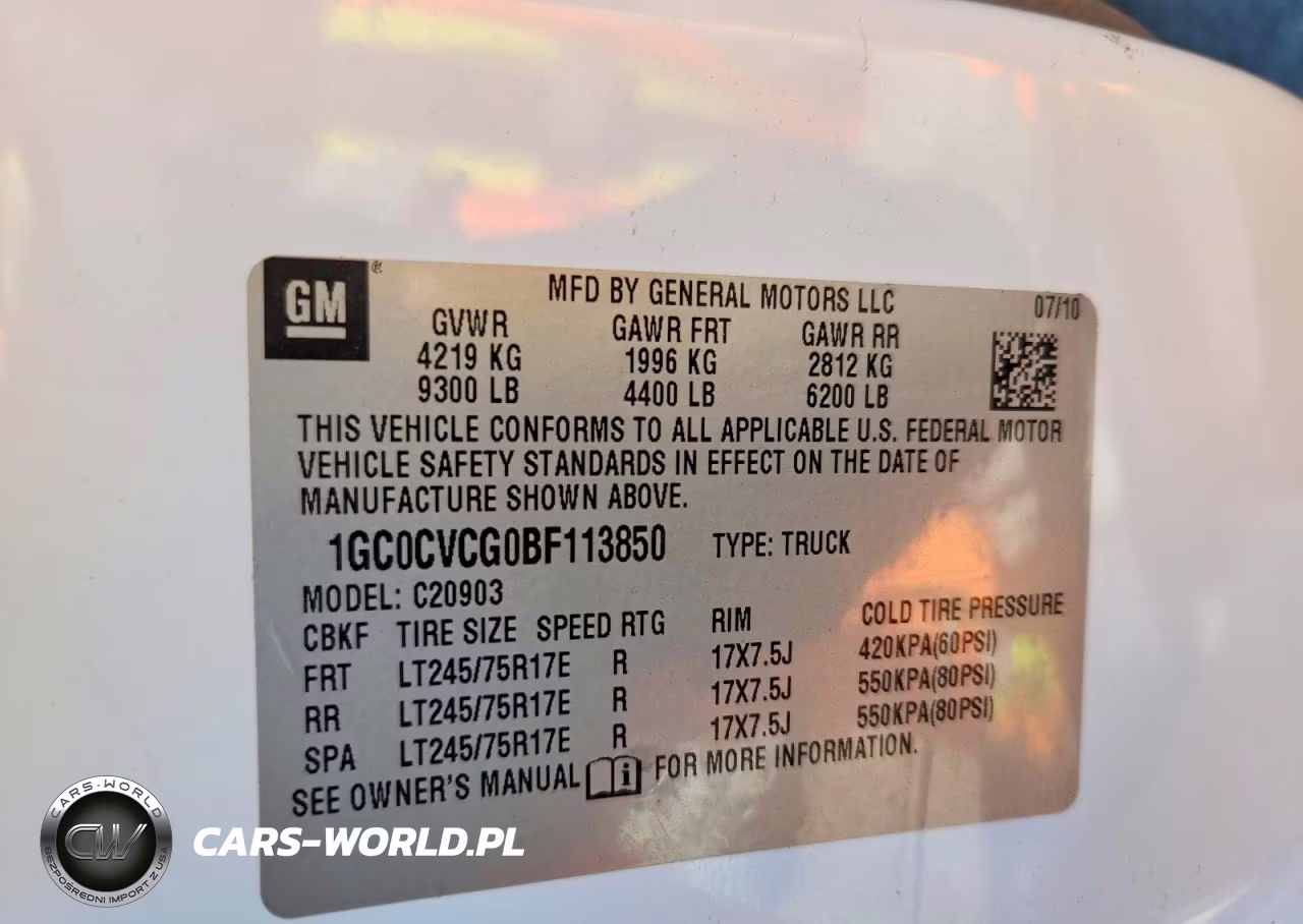 2011 Chevrolet Silverado C2500 Heavy Duty VIN:1GC0CVCG0BF113850 - 13