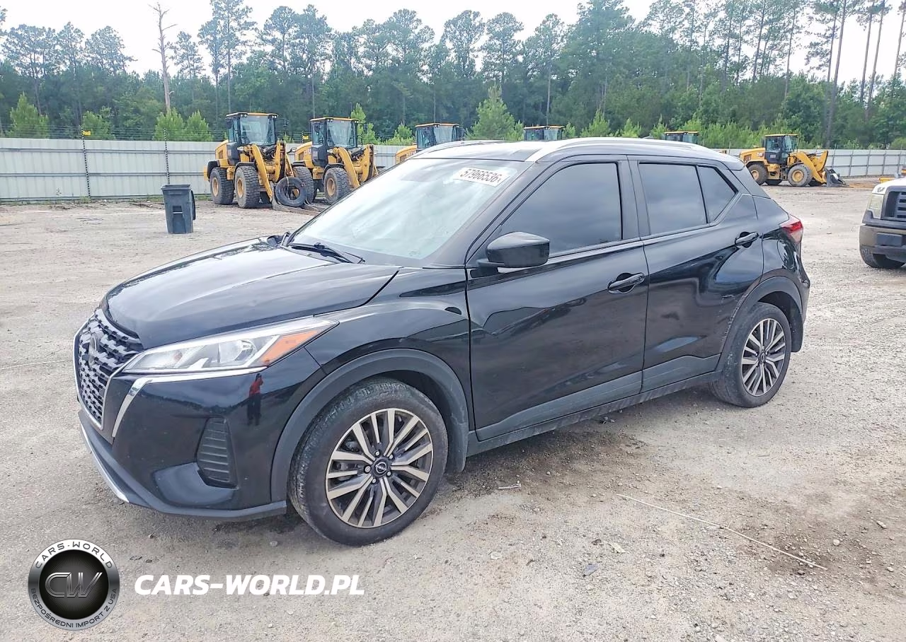 2022 Nissan Kicks Sv VIN:3N1CP5CV6NL485528 - 1