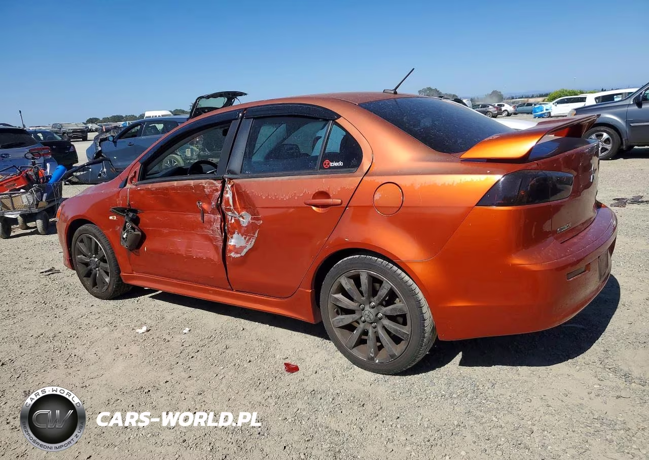 2010 Mitsubishi Lancer Gts VIN:JA32U8FW6AU004361 - 2