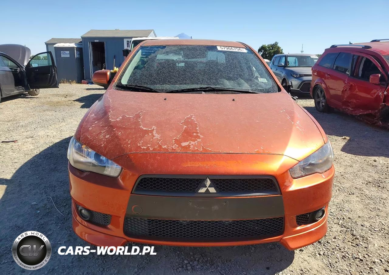 2010 Mitsubishi Lancer Gts VIN:JA32U8FW6AU004361 - 5