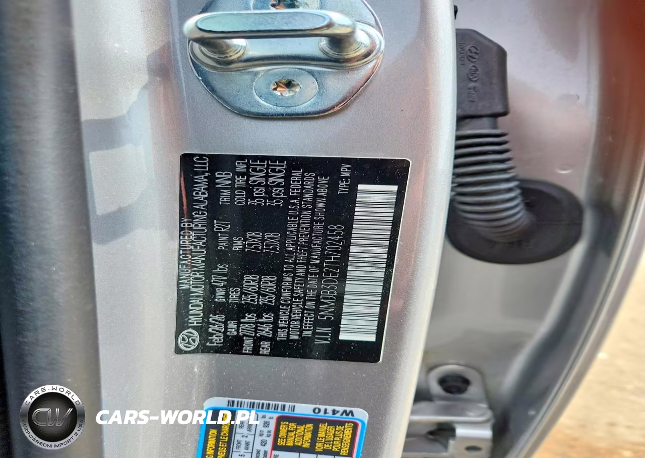2026 Hyundai Tucson Sel VIN:5NMJB3DE2TH702458 - 12