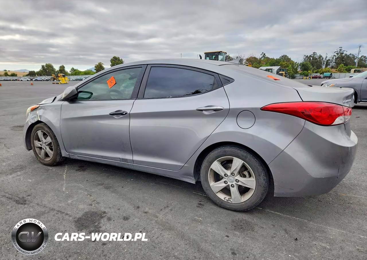 2012 Hyundai Elantra Gls VIN:KMHDH4AE8CU282392 - 2