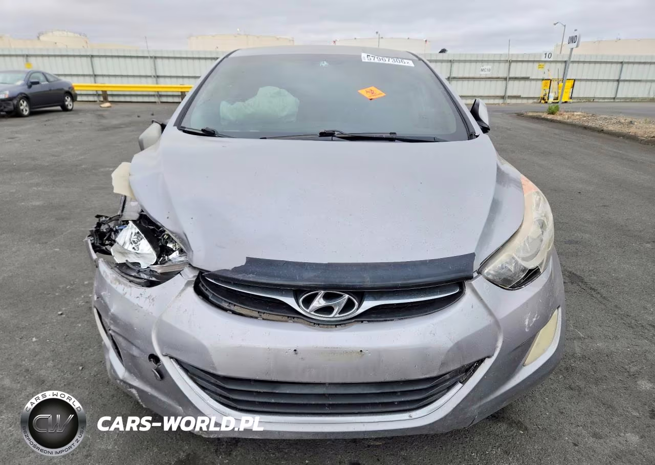 2012 Hyundai Elantra Gls VIN:KMHDH4AE8CU282392 - 5