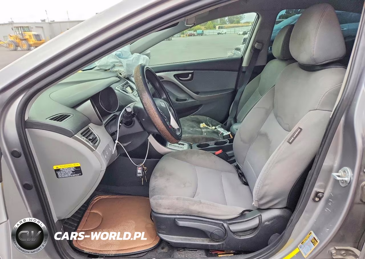 2012 Hyundai Elantra Gls VIN:KMHDH4AE8CU282392 - 7