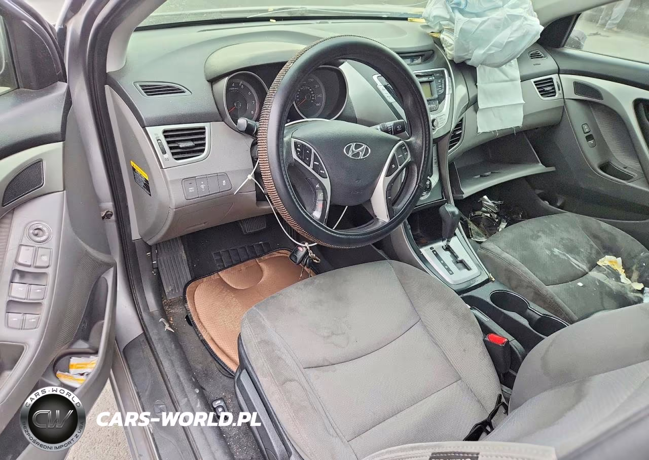 2012 Hyundai Elantra Gls VIN:KMHDH4AE8CU282392 - 8