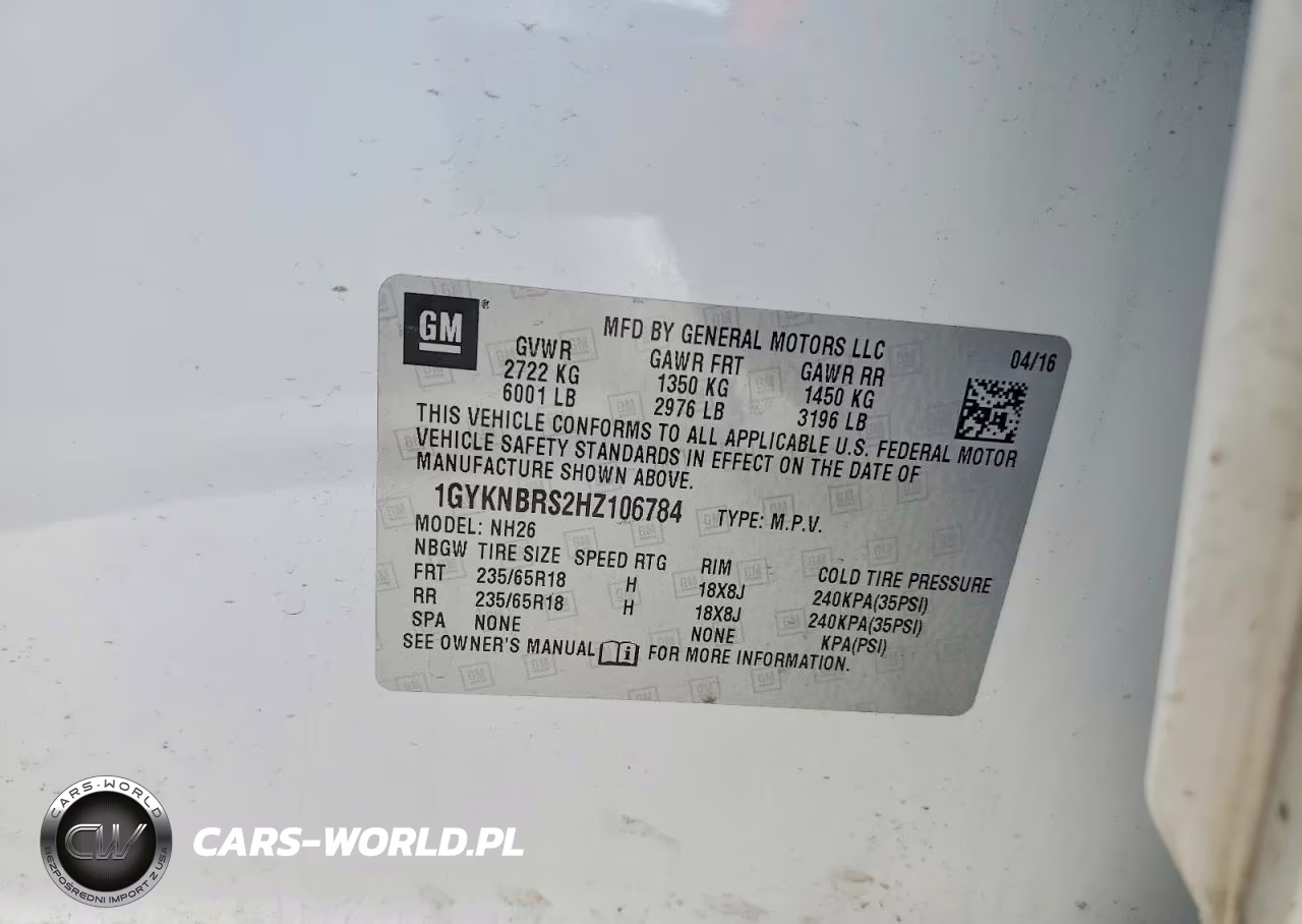 2017 Cadillac Xt5 Luxury VIN:1GYKNBRS2HZ106784 - 12